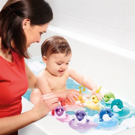 Игрушка для ванной Toomies Дельфины До Ре Ми E6528