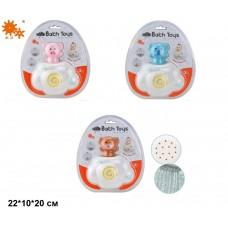 Набор для ванной BabyToys 7736 животные на облаке 3 фигурки