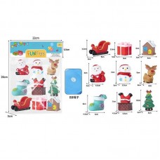 Набор пискавок BabyToys YRB 01-9, 9 резиновых фигурок