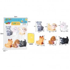 Набор пищащих игрушек BabyToys YRB 06-8, 6 фигурок