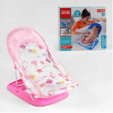 Детский шезлонг для купания BabyToys с подголовником, 3 положения