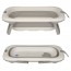 Ванночка ME 1106 T-CONTROL Gray детская, с термометром, силикон, складная, 87-51-23, серый