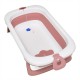 Ванночка ME 1106 T-CONTROL Pink детская, с термометром, силикон, складная, 87-51-23, розовый