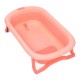Ванночка ME 1108 BATH Pink детская, силикон, складная, 78-49-21, розовый