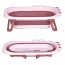 Ванночка ME 1141 CROCO Pink детская, силикон, складная, 80*53,9*20,8, розовый