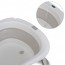 Дитяча ванночка El Camino ME 1151 з термометром, складна, сіра Дитяча ванночка El Camino ME 1151 з термометром, складна, сіра