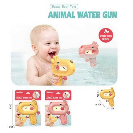 Водный пистолет BabyToys 8014 два цвета пластиковый