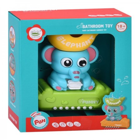 Игрушка для купания BabyToys Водопад слон с присосками Игрушка для купания BabyToys Водопад слон с присосками