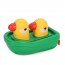 Водопад 8366-227A игра для купания, 4в1, 20-27-10см, душ, машина с крокодилом, лодка с утками (заводная), крепеж-присоски, на бат-ке, в кор-ке, 24-30-11,5см