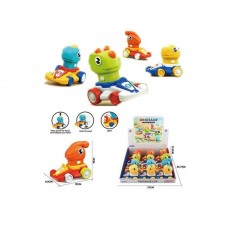 Заводная игрушка BabyToys HC 227 с гумовыми шинами, 12 шт