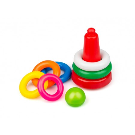 Дитяча пірамідка №1 Colorplast 1-079 Дитяча пірамідка №1 Colorplast 1-079