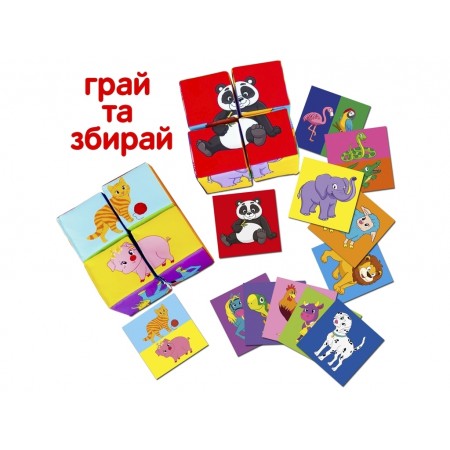 Набор кубиков Умные кубики Macik МС 090501-06 Набор кубиков Умные кубики Macik МС 090501-06