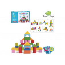 Дерев'яна іграшка Будівельні блоки MD 1383, 32 деталі, Tree Toys