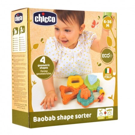 Игрушка Eco+ "Баобаб — первый сортер" арт. 10493.00