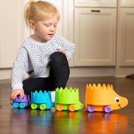 Игрушка-каталка Fat Brain Toys Ежики F223ML Игрушка-каталка Fat Brain Toys Ежики F223ML