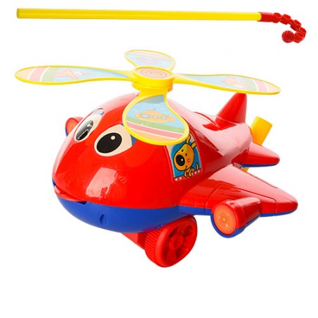 Каталка вертолет BabyToys 0368 со звуком и вращающимся винтом Каталка вертолет BabyToys 0368 со звуком и вращающимся винтом