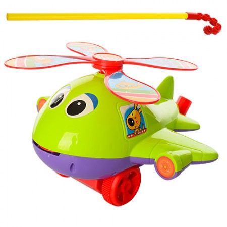 Каталка вертолет BabyToys 0368 со звуком и вращающимся винтом Каталка вертолет BabyToys 0368 со звуком и вращающимся винтом