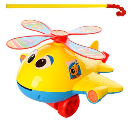 Каталка вертолет BabyToys 0368 со звуком и вращающимся винтом Каталка вертолет BabyToys 0368 со звуком и вращающимся винтом