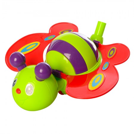 Каталка на палочці метелик BabyToys з рухом крил і звуком
