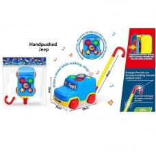 Каталка на палочке BabyToys 0530 пластмассовая разноцветная Каталка на палочке BabyToys 0530 пластмассовая разноцветная