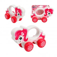 Каталка на палочке Technok Toys Поні пластиковая для малышей Каталка на палочке Technok Toys Поні пластиковая для малышей
