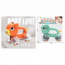 Каталка на палочке BabyToys 2859-1 пластмассовая 2 цвета