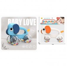 Каталка на палочке BabyToys 2859-3 пластиковая 2 цвета