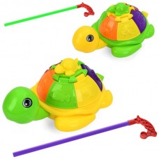 Каталка черепаха BabyToys 313 зі звуком і рухомими деталями