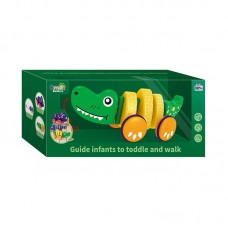 Каталка на палочке BabyToys 336 337 пластиковая разноцветная