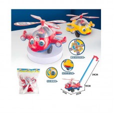 Каталка на палочке BabyToys с дзвінком і рухливими елементами
