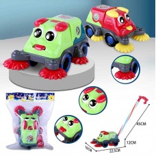 Каталка машинка BabyToys на палочке с дзвоночком Каталка машинка BabyToys на палочке с дзвоночком