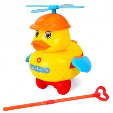 Каталка BabyToys 691 утенок с звуком и подвижными деталями 21см Каталка BabyToys 691 утенок с звуком и подвижными деталями 21см