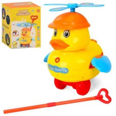 Каталка на палочке BabyToys 692 утенок со звуком Каталка на палочке BabyToys 692 утенок со звуком