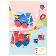Каталка на палочке BabyToys 8525 пластмассовая разноцветная