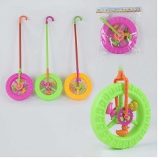 Каталка на палочке BabyToys 892-1 с трещоткой и погремушкой