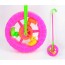Каталка на палочке BabyToys 892-1 з тріскоткою та гримучкою