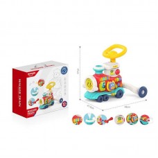 Каталка на палочке BabyToys HE 0839 пластмассовая разноцветная