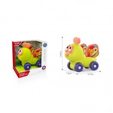 Каталка на палочке BabyToys HE 8092 пластмассовая разноцветная