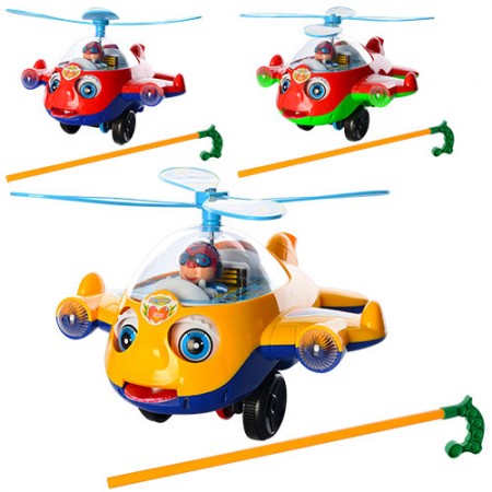 Каталка на палочке BabyToys S168 пластиковая для малышей Каталка на палочке BabyToys S168 пластиковая для малышей