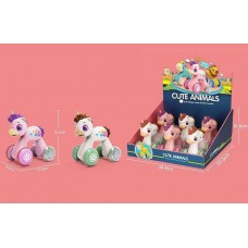 Каталка на палочке BabyToys SYE 266-14 Единорог пластиковая Каталка на палочке BabyToys SYE 266-14 Единорог пластиковая