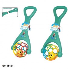 Каталка на палочке Oball 3203A пластиковая с шаром