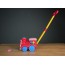 Каталка на палочке BabyToys 8525 пластмассовая разноцветная Каталка на палочке BabyToys 8525 пластмассовая разноцветная