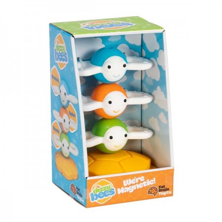 Магнітна пірамідка Fat Brain Toys Dizzy Bees Веселі бджілки F294ML Магнітна пірамідка Fat Brain Toys Dizzy Bees Веселі бджілки F294ML