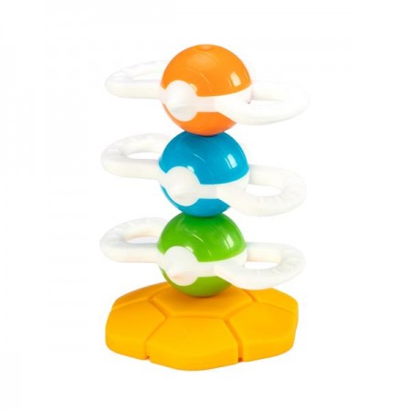 Магнітна пірамідка Fat Brain Toys Dizzy Bees Веселі бджілки F294ML Магнітна пірамідка Fat Brain Toys Dizzy Bees Веселі бджілки F294ML