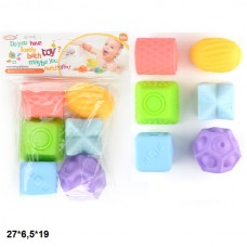 Набор текстурных игрушек BabyToys 2309 с пищалкой, 6 шт. Набор текстурных игрушек BabyToys 2309 с пищалкой, 6 шт.