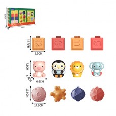Набор текстурных игрушек BabyToys 6007 для малышей, 18 шт Набор текстурных игрушек BabyToys 6007 для малышей, 18 шт