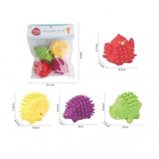 Набор текстурных игрушек BabyToys 638-1 животные 4шт Набор текстурных игрушек BabyToys 638-1 животные 4шт
