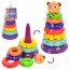 Пірамідка BabyToys 218D-1Q ведмедик 7 кілець пластик