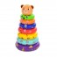 Пірамідка BabyToys 218D-1Q ведмедик 7 кілець пластик