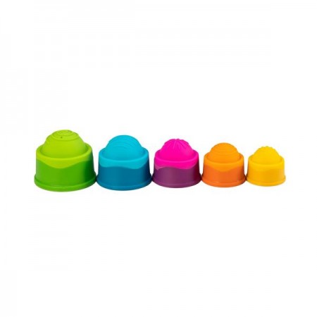 Пірамідка Fat Brain Toys dimpl stack Чашки F293ML